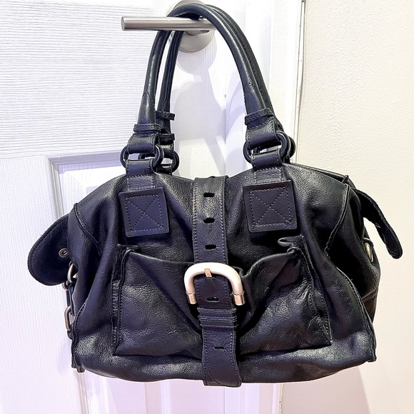 Sonia Rykiel Black Leather Handbags - Picture 1 of 17